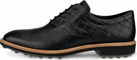 Męskie buty golfowe Ecco Classic Hybrid Mens Golf Shoes Black 39 - 2