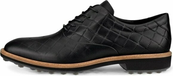 Heren golfschoenen Ecco Classic Hybrid Mens Golf Shoes Black 42 - 2