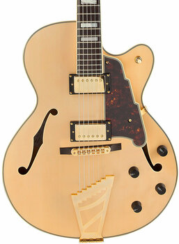Halvakustisk gitarr D'Angelico Excel DH Natural-Clear - 3