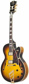 Halvakustisk gitarr D'Angelico Excel DH Vintage Sunburst - 4