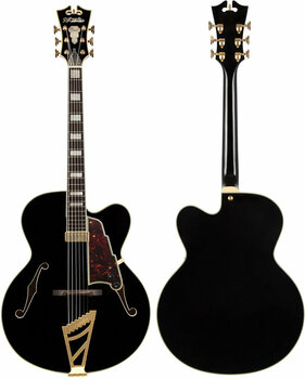 Semi-Acoustic Guitar D'Angelico Excel EXL-1 Black - 4