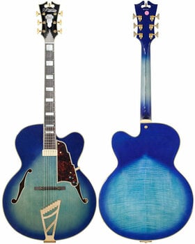 Semi-Acoustic Guitar D'Angelico Excel EXL-1 Blueburst - 6
