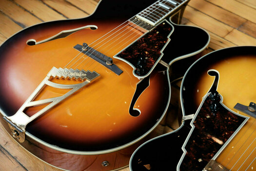 Halvakustisk gitarr D'Angelico Excel EXL-1 Vintage Sunburst - 6