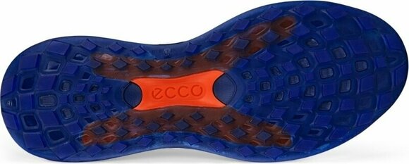 Calçado de golfe para homem Ecco LT1 Mens Golf Shoes White/Blue 40 - 3