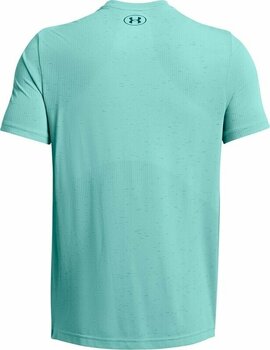 Fitness T-Shirt Under Armour Men's UA Vanish Seamless Short Sleeve Radial Turquoise/Circuit Teal S Fitness T-Shirt - 2