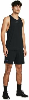 Fitness Trousers Under Armour Men's UA Vanish Woven 6" Shorts Black/Starlight S Fitness Trousers - 4