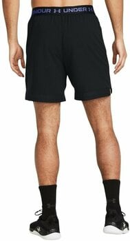 Fitness nohavice Under Armour Men's UA Vanish Woven 6" Shorts Black/Starlight M Fitness nohavice - 3
