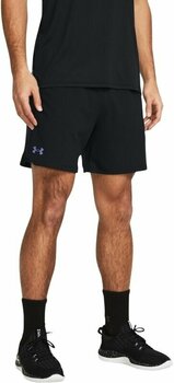 Fitness Trousers Under Armour Men's UA Vanish Woven 6" Shorts Black/Starlight L Fitness Trousers - 2