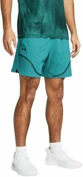 Fitness Trousers Under Armour Men's UA Vanish Woven 6" Graphic Shorts Circuit Teal/Hydro Teal/Hydro Tea S Fitness Trousers - 2