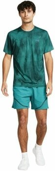 Fitness nohavice Under Armour Men's UA Vanish Woven 6" Graphic Shorts Circuit Teal/Hydro Teal/Hydro Tea M Fitness nohavice - 4