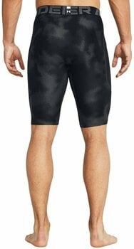 Pantalones deportivos Under Armour Men's UA HG Armour Printed Long Shorts Black/White S Pantalones deportivos - 3