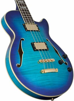 Bas elektryczny D'Angelico Excel Bass Blue Burst - 2