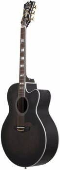 electro-acoustic guitar D'Angelico Excel Madison Grey Black - 4