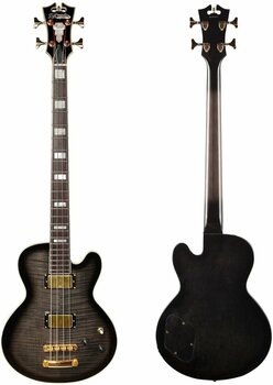 Električna bas kitara D'Angelico Excel SD Grey Black - 5