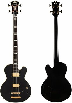 Električna bas gitara D'Angelico Excel SD Grey Black - 2