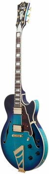 Semi-Acoustic Guitar D'Angelico Excel SS Stairstep Blue Burst - 4