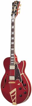 Semi-Acoustic Guitar D'Angelico Excel SS Stairstep Cherry - 4