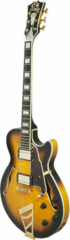 Halvakustisk guitar D'Angelico Excel SS Stairstep Vintage Sunburst - 2