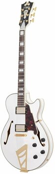 Semi-Acoustic Guitar D'Angelico Excel SS Stairstep White - 4