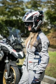 Kask Nolan N120-1 Special N-Com Pure White S Kask - 7