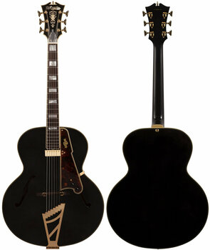 Semi-Acoustic Guitar D'Angelico Excel Style B Black - 4