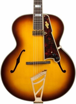 Semi-Acoustic Guitar D'Angelico Excel Style B Vintage Sunburst - 3