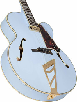 Semi-Acoustic Guitar D'Angelico Excel EXL-1 Matte Powder Blue - 4