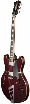Guitare semi-acoustique D'Angelico Premier DC Stairstep Trans Wine - 4