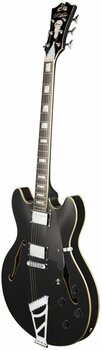 Semi-Acoustic Guitar D'Angelico Premier DC Stop-bar Black - 4