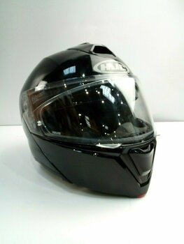 Helm HJC i90 Solid Metal Black M Helm (Neuwertig) - 2