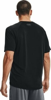 Fitness shirt Under Armour Men's UA Tech 2.0 Short Sleeve Black/Graphite S Fitness shirt - 4