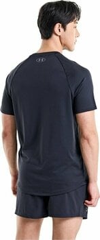 Fitness shirt Under Armour Men's UA Tech 2.0 Short Sleeve Black/Graphite S Fitness shirt - 10