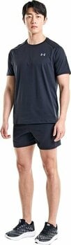 Fitness shirt Under Armour Men's UA Tech 2.0 Short Sleeve Black/Graphite S Fitness shirt - 12