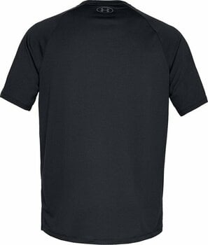 Fitness koszulka Under Armour Men's UA Tech 2.0 Short Sleeve Black/Graphite L Fitness koszulka - 2