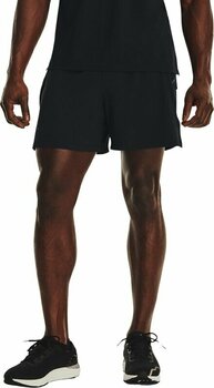 Calças de fitness Under Armour Men's UA Launch Elite 5'' Shorts Black/Reflective M Calças de fitness - 3