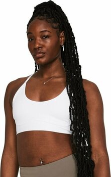 Fitness-undertøj Under Armour Women's UA Motion Bralette White/Black M Fitness-undertøj - 4