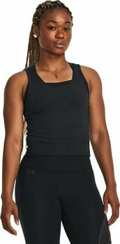 Fitness T-Shirt Under Armour Women's UA Motion Tank Black/Jet Gray S Fitness T-Shirt - 3