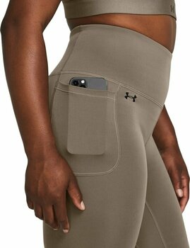 Fitnes hlače Under Armour Women's UA Motion Full-Length Leggings Taupe Dusk/Black S Fitnes hlače - 5