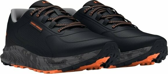 Trailová bežecká obuv Under Armour Men's UA Bandit Trail 3 Running Shoes Black/Orange Blast 41 Trailová bežecká obuv - 3