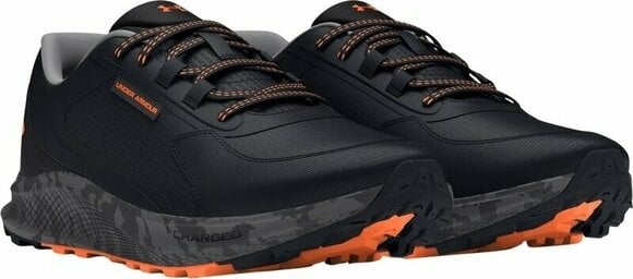 Trailová bežecká obuv Under Armour Men's UA Bandit Trail 3 Running Shoes Black/Orange Blast 43 Trailová bežecká obuv - 3