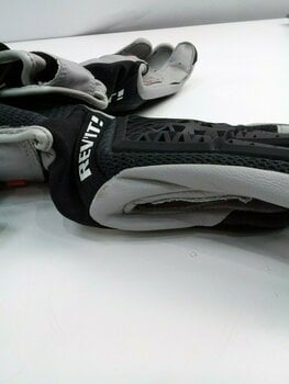 Motorcycle Gloves Rev'it! Gloves Sand 4 Light Grey/Black L Motorcycle Gloves (Pre-owned) - 4