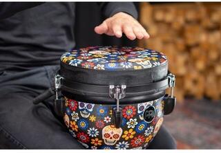 Djembe Meinl JD10DA-DH Day of the Dead 10" Djembe - 7