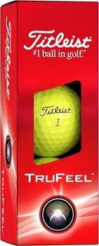 Golf Balls Titleist TruFeel 2024 Yellow - 6