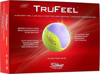 Golf žogice Titleist TruFeel 2024 Yellow Golf žogice - 6