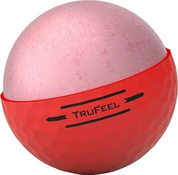 Golf žogice Titleist TruFeel 2024 Red - 5