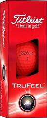 Golf žogice Titleist TruFeel 2024 Red Golf žogice - 5