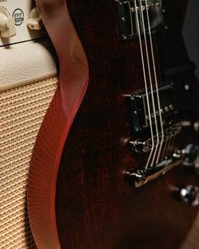 Elektrická gitara Gibson Les Paul Modern Studio Wine Red Satin - 9