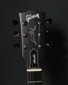 Guitarra eléctrica Gibson Les Paul Modern Studio Wine Red Satin Guitarra eléctrica - 19