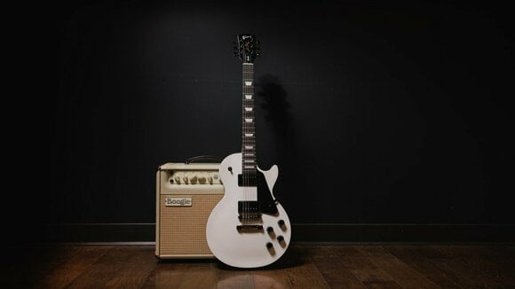 Guitare électrique Gibson Les Paul Modern Studio Worn White - 20