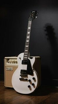 Chitară electrică Gibson Les Paul Modern Studio Worn White - 22